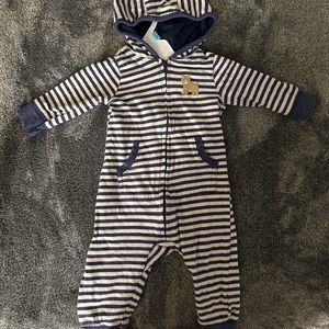 Carter’s Striped Bear Romper